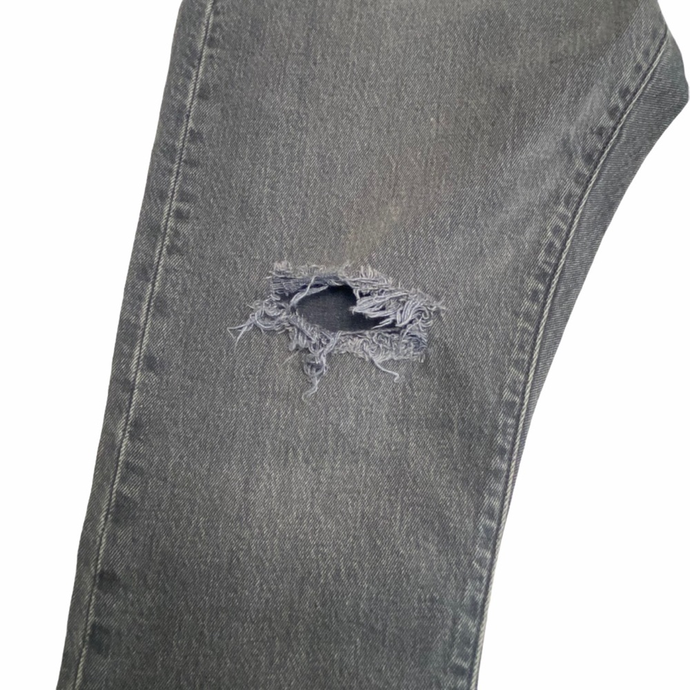 NEW Levi's Premium 501 SKINNY WOMEN'S JEANS Gray - Picture 6 of 16